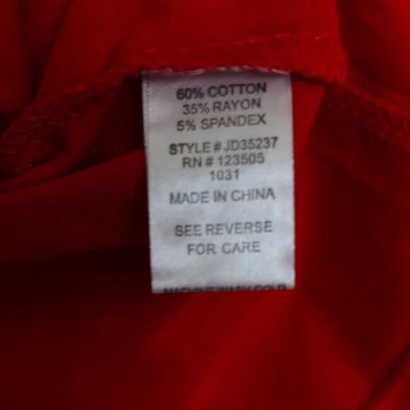 Y2K Mini Dress Red Ruffles Spaghetti Straps Summer Bodycon NWT Womens Size Large - Picture 7 of 7